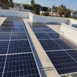 Un impianto fotovoltaico realizzato da MT Impianti in Puglia