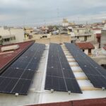 Pannelli solari facenti parti di un impianto fotovoltaico installato da MT Impianti in Puglia